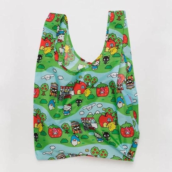 Hello Kitty and Friends Scene Standard Size Baggu Reusable Bag NWOT - Picture 2 of 6